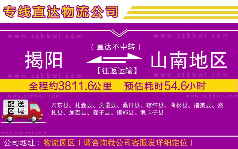 揭陽到山南地區(qū)物流專線