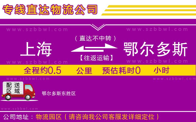 上海到鄂爾多斯物流專(zhuān)線(xiàn)