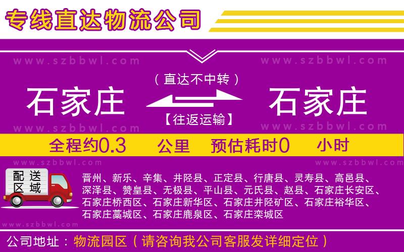 石家莊到石家莊物流專線