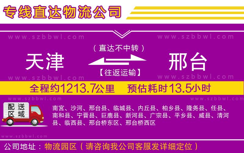 天津到邢臺貨運(yùn)專線