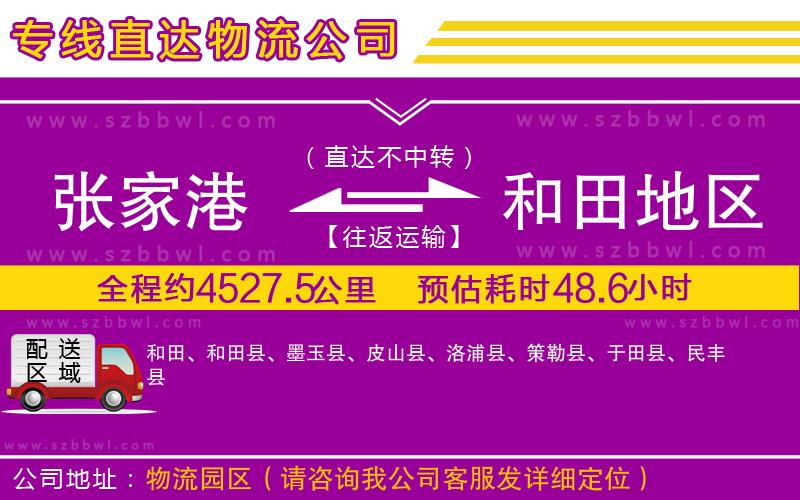 張家港到和田地區(qū)貨運專線