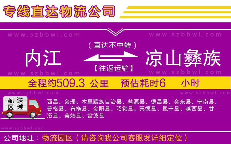 內(nèi)江到?jīng)錾揭妥遄灾沃菸锪鲗?zhuān)線(xiàn)