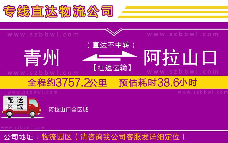 青州到阿拉山口物流公司