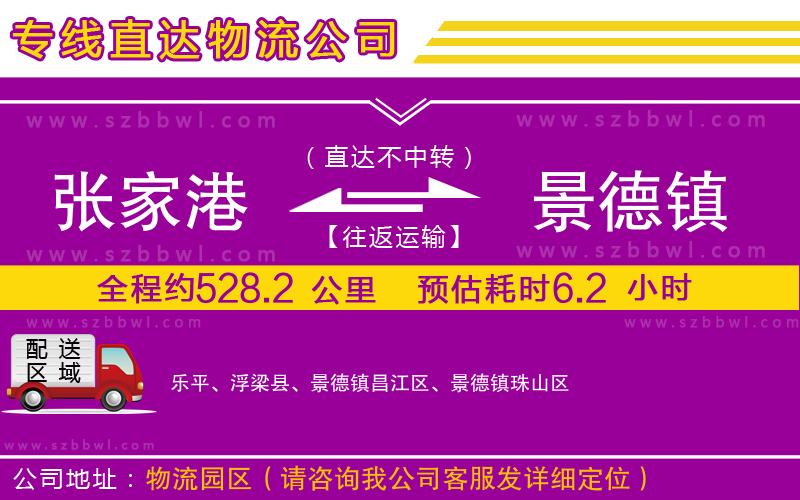 張家港到景德鎮(zhèn)貨運(yùn)專線