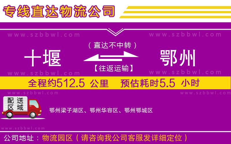 十堰到鄂州物流專(zhuān)線