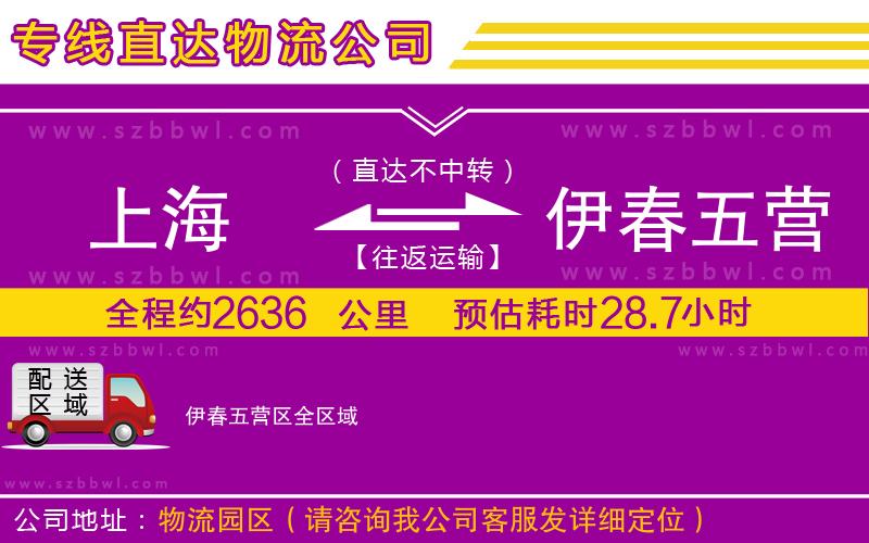 上海到伊春五營(yíng)區(qū)貨運(yùn)專線