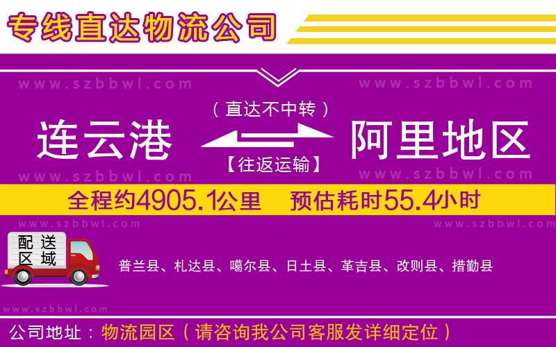 連云港到阿里地區(qū)貨運(yùn)專線