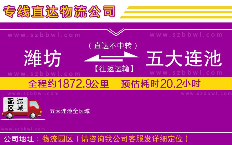 濰坊到五大連池物流專(zhuān)線