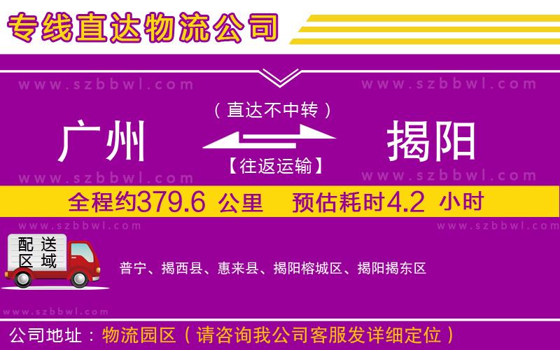 廣州到揭陽貨運(yùn)專線