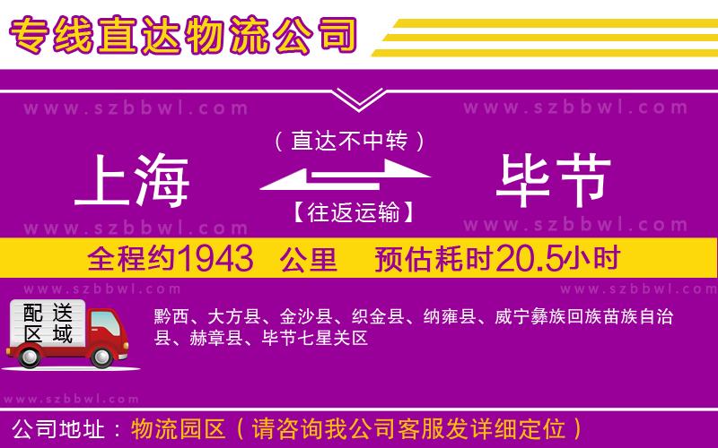 上海到畢節(jié)貨運(yùn)專線