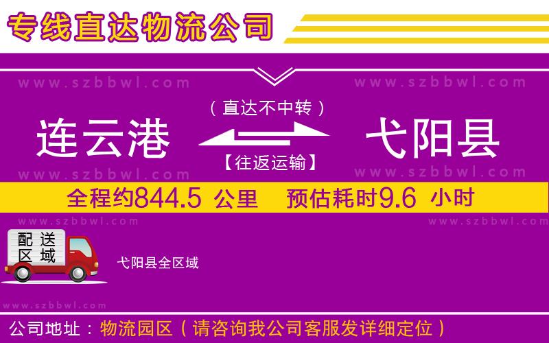 連云港到弋陽(yáng)縣貨運(yùn)專線