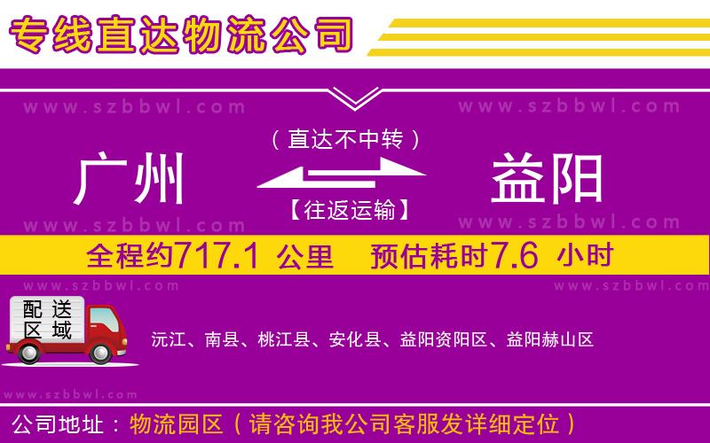 廣州到益陽(yáng)物流專(zhuān)線