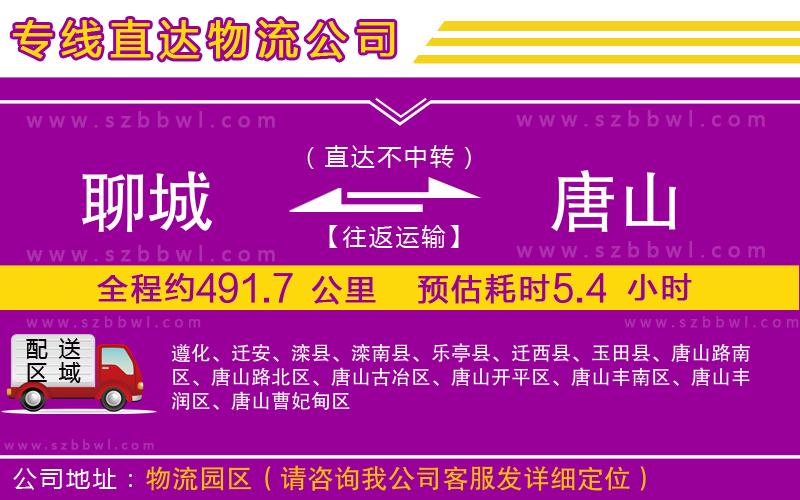 聊城到唐山貨運(yùn)專線