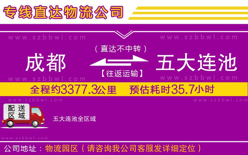 成都到五大連池物流專線