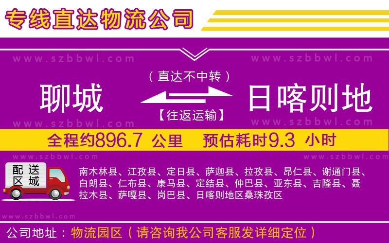 聊城到日喀則地區(qū)貨運(yùn)專(zhuān)線(xiàn)