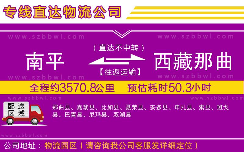 南平到西藏那曲地區(qū)貨運(yùn)專(zhuān)線