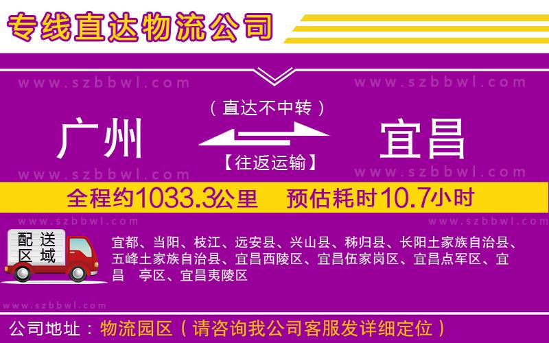 廣州到宜昌物流專(zhuān)線(xiàn)